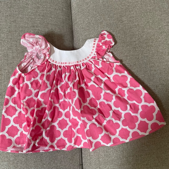 Peaches & Cream brand. Dress size 0-3 months. - Picture 1 of 2